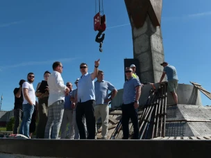 Благоустройство площади Узловой в Дзержинске выполнено на 80%